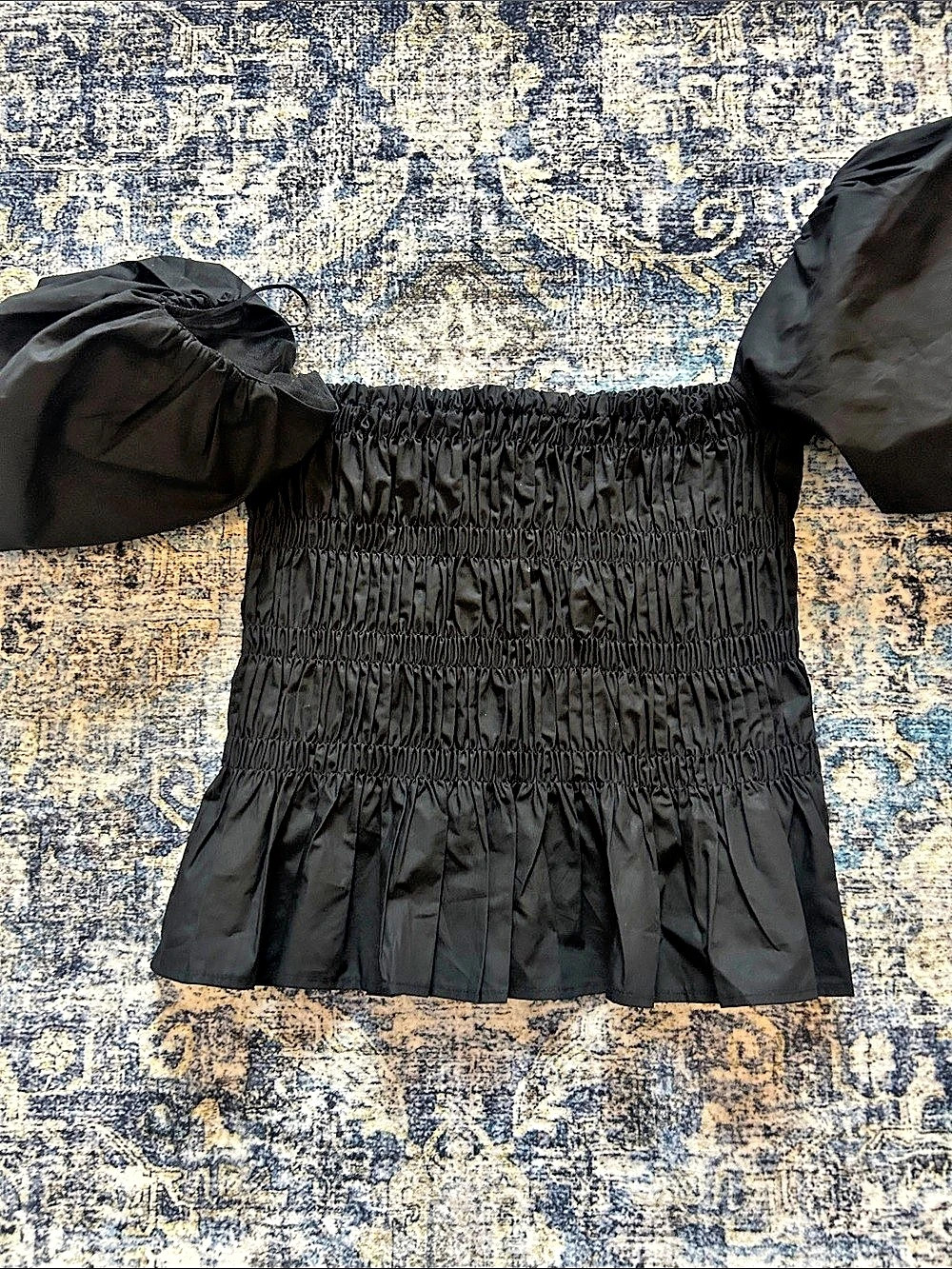 ASTR the Label Savina Top Black Medium Like New